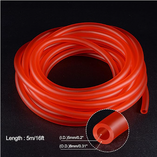 MANGUERA GAS UNIV (35 PIES ROLLO) ROJO
