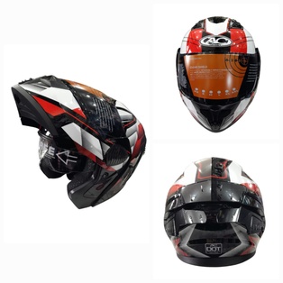 CASCO 167 D\PROP M DOT NEGRO ROJO BLANCO FALCON